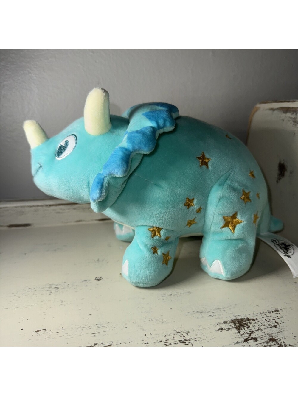 Disney Parks Animal Kingdom DinoLand Dinosaur Plush Triceratops Stuffed Animal